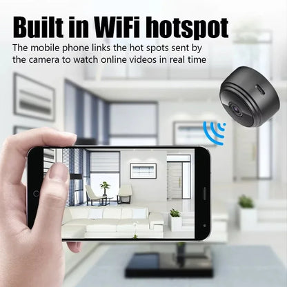 SPYWI A9 Wifi Surveillance Mini Camera - furnishouse